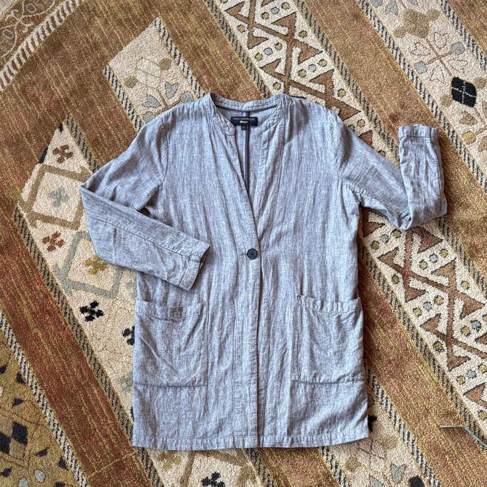 Linen cardigan